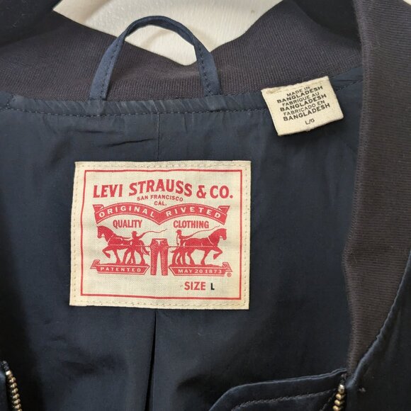 Levi's Vintage Style Bomber Jacket (L) - Picture 5 of 7